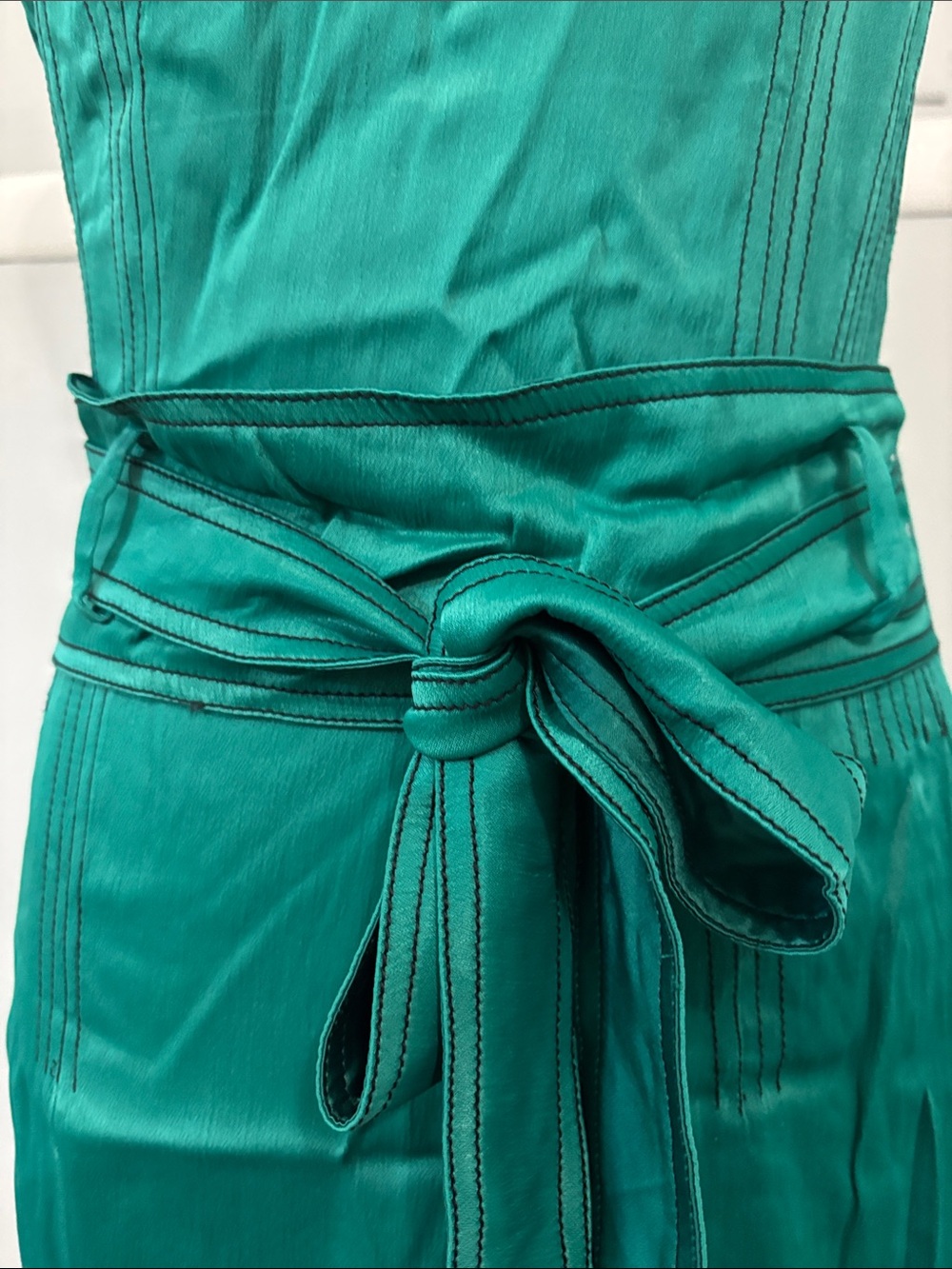 Free People Teal Green Sleeveless Women's Party Dress - Picture 3 of 15